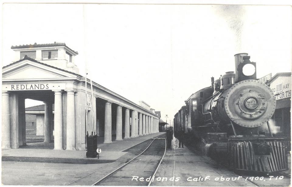 The Santa Fe Depot, circa 1910