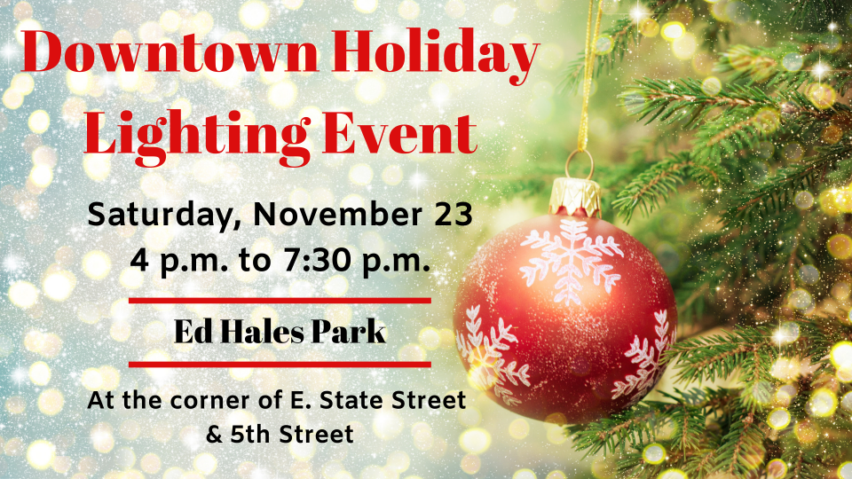 Downtown Holiday Lighting Event Image