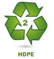 HDPE Recycling Logo