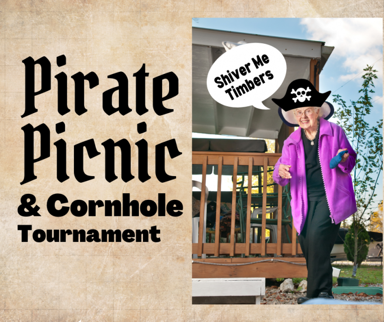 Pirate Picnic & Cornhole Tournament "Shiver Me Timbers"