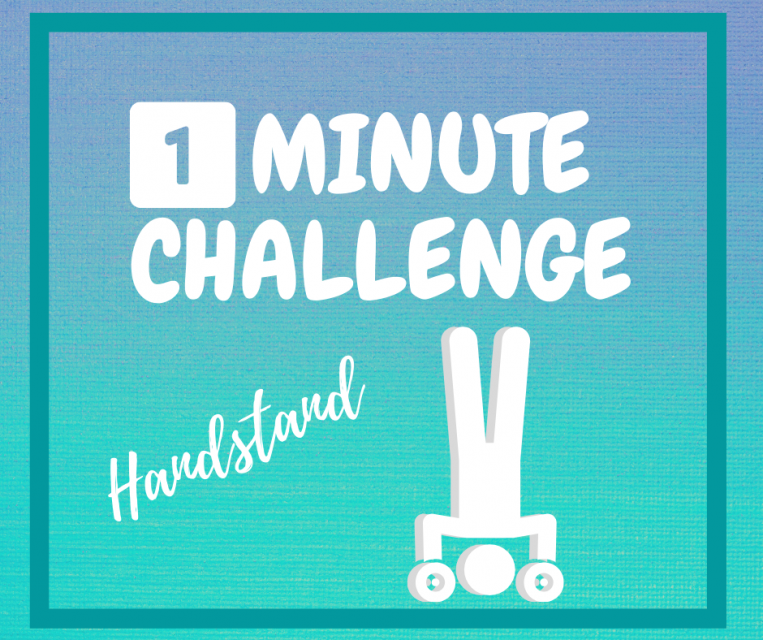 1 minute challenge handstand