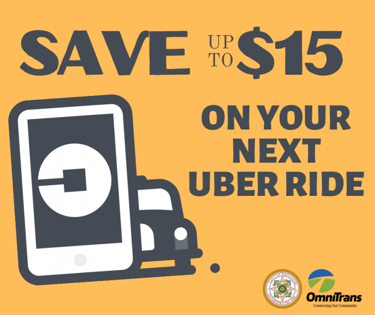Save up to $15 on your next uber ride