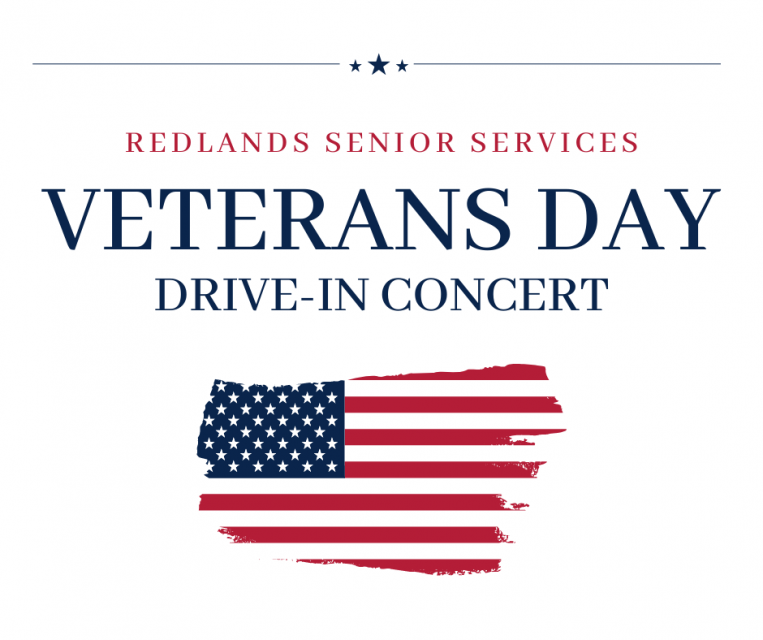 Redlands Senior Services Veterans Day Drive In Concert