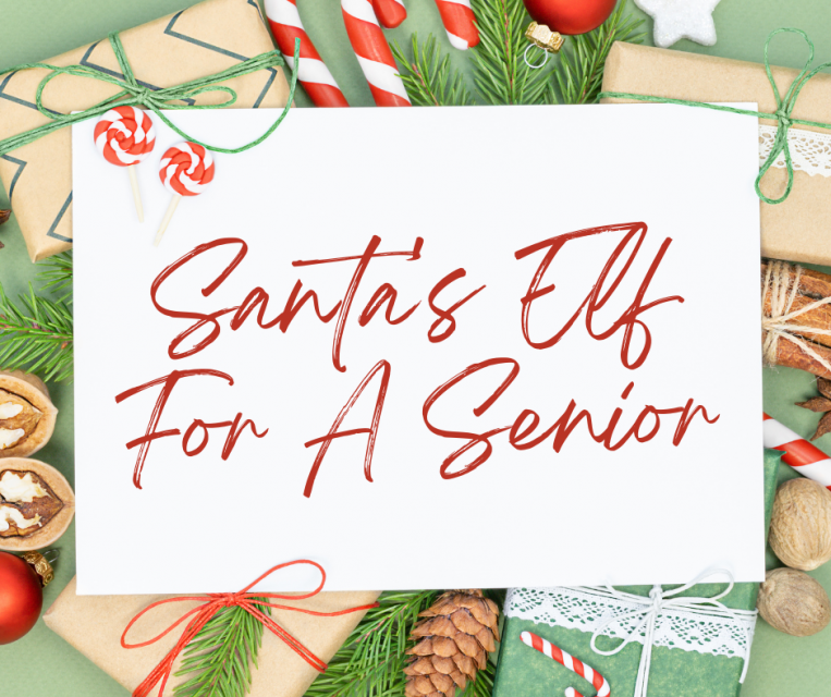 Santa's Elf for a Senior