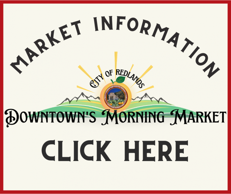 Be A Vendor at our farmer's market downtown redlands ca